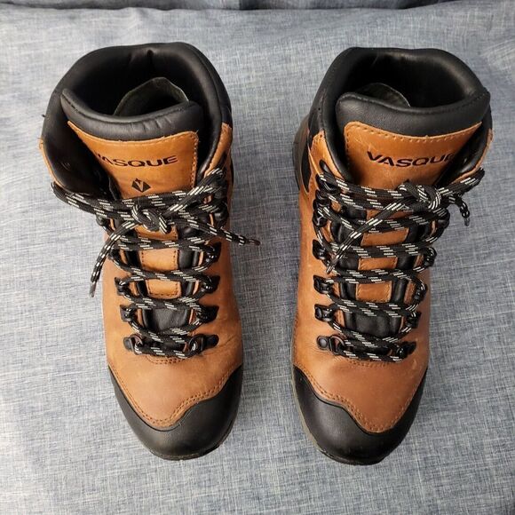 VASQUE St Elias Full-Grain Leather Gore-Tex Waterproof Hiking Boot Women's 8.5 - Picture 9 of 13